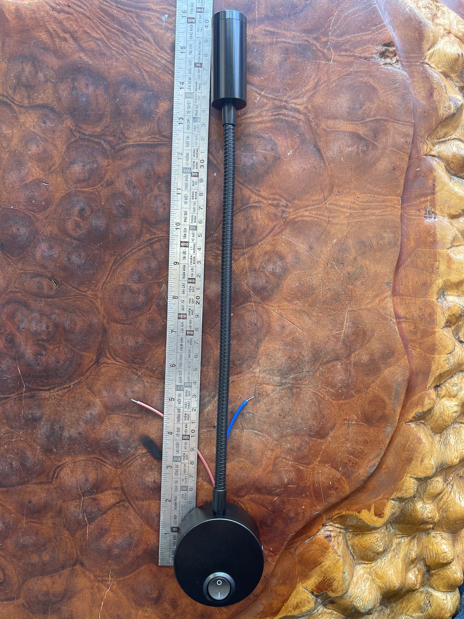 Đèn Rọi Tranh 3w. Đèn Đọc Sách 3W Vàng 3000K. Đèn Ngồi Lò Xo Đế Có Công Tắc. Đèn Ngủ 3W. Kopri.