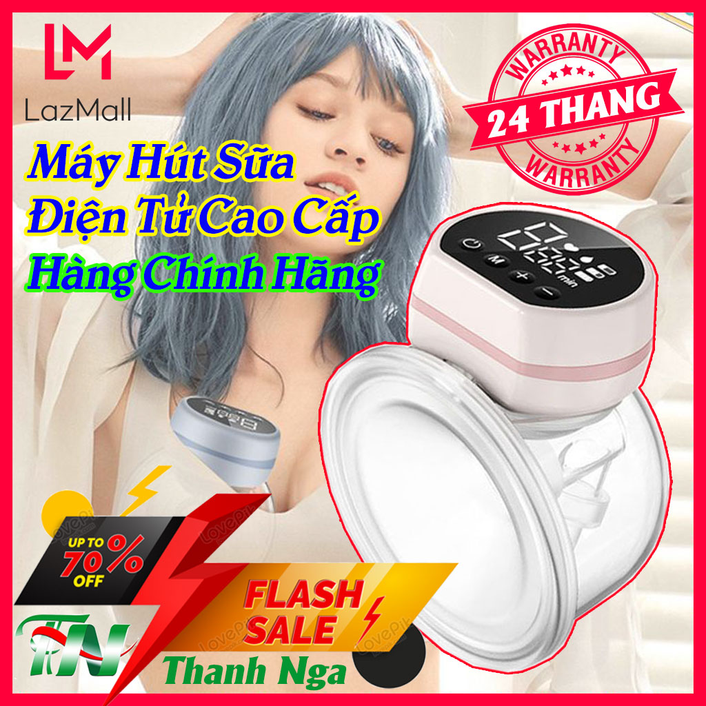 Máy hút sữa điện đôi không dây loại tốt, máy vắt sữa, dụng cụ hút sữa thông minh rảnh tay không dây sử dụng pin sạc công nghệ mới nhất 2022