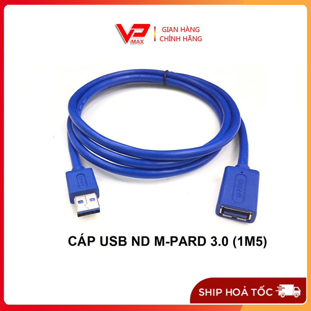 Cáp usb nối dài 3.0 siêu tốc độ m-pard 1.5m 3m hàng cao cấp 5gbps