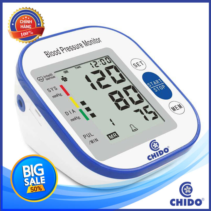Review các loại máy đo huyết áp máy đo nhịp tim máy đo huyết áp bắp tay tự động chido thiết kế sang trọng tiện lợi có thể mang theo bên mình màn hình lcd theo dõi nhịp tim huyết áp hiển thị kết quả nhanh chính xác