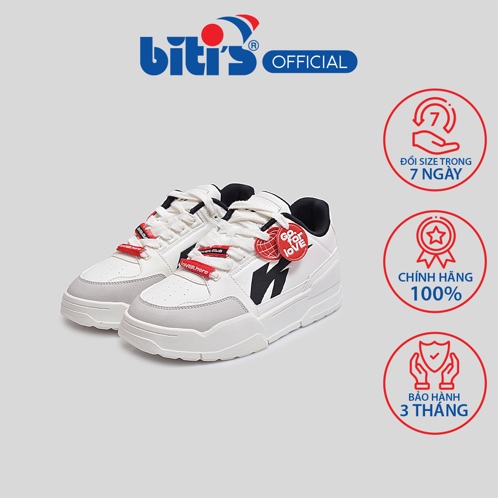 Giày Thể Thao Nữ Biti's Hunter X LiteDash Go For Love 2k25 Edition HSW007505TRG (TRẮNG)