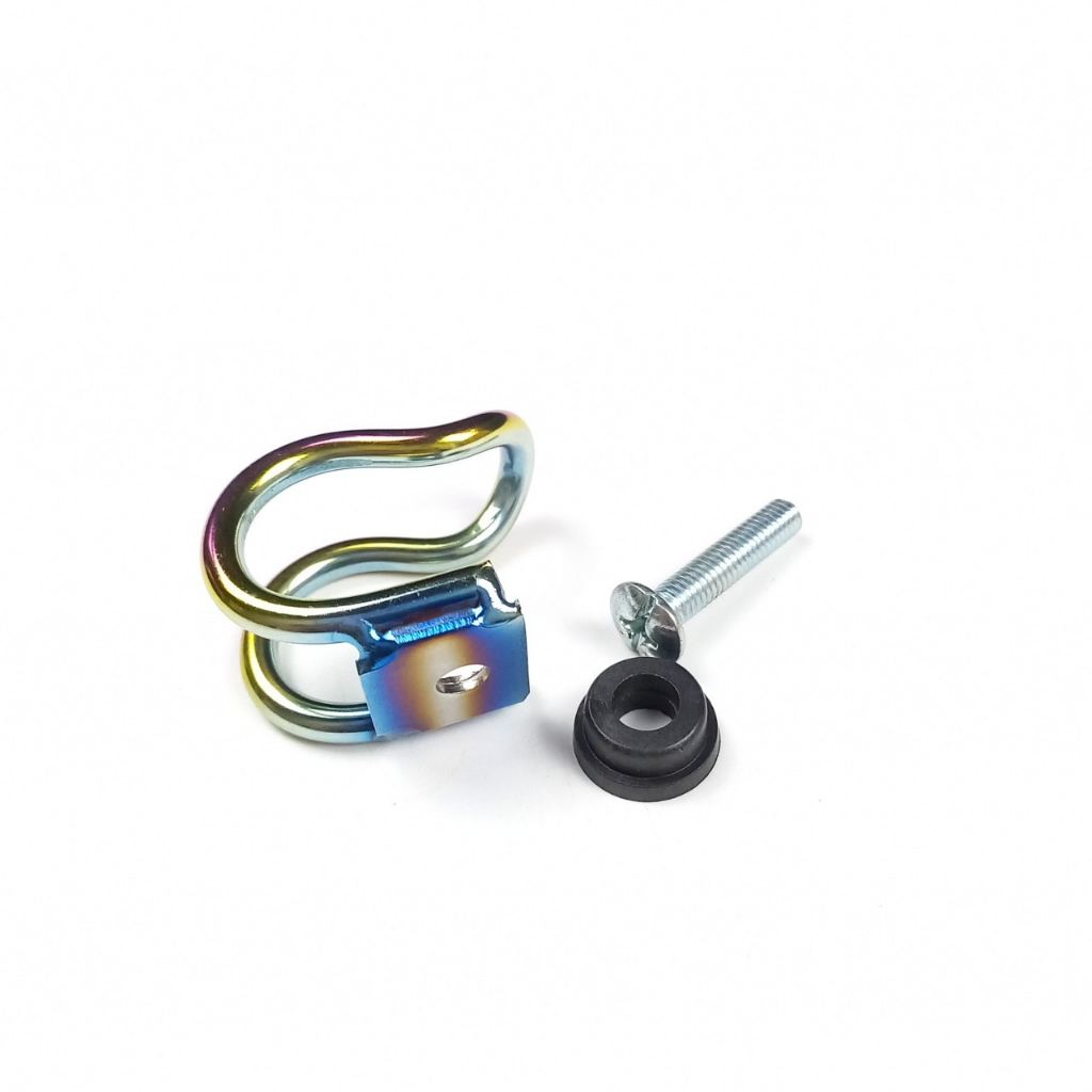 Móc Treo Đồ Inox xi 7 màu Titan gắn phụ kiện xe máy siêu rẻ