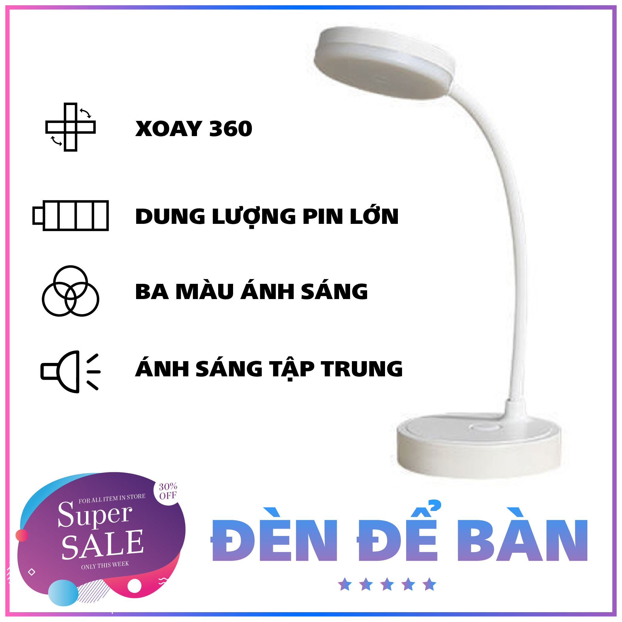 Đèn học để bàn chống cận - Đèn học để bàn - Đèn Led để bàn, đèn học sinh kẹp bàn, đèn chống cận kẹp bàn cao cấp MY - 716 - Đèn học hình mèo tiện dụng - Đèn học để bàn - Đèn led để bàn xoay 360 độ (Màu ngẫu nhiên)