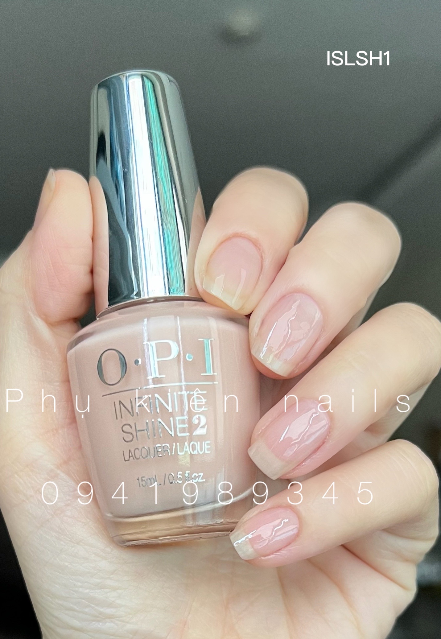 Sơn Gel Lạnh Opi Sơn Nắp Bạc Siêu Bóng(ISLSH1)