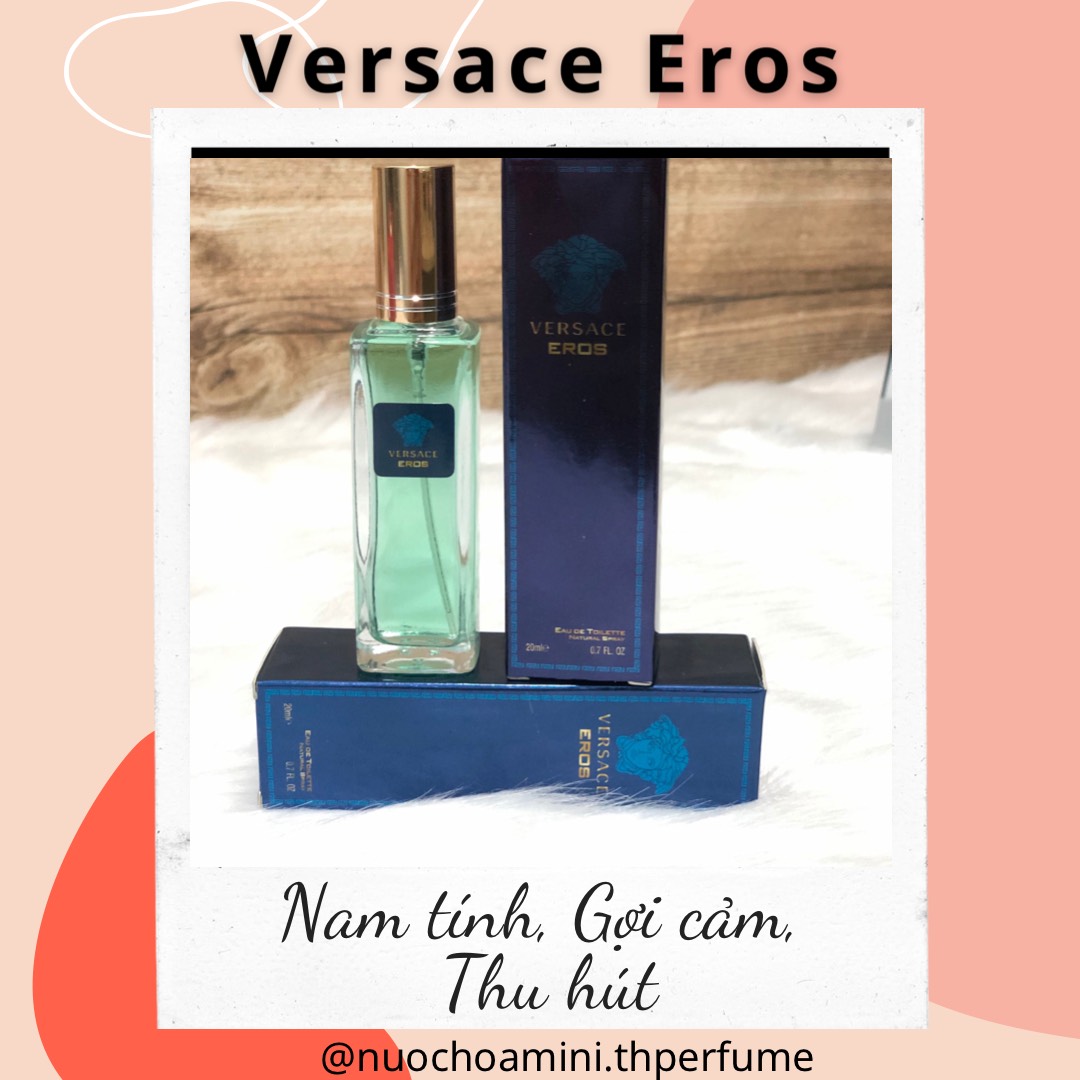 Nước Hoa Nam Mini Versace Eros For Men 20ml