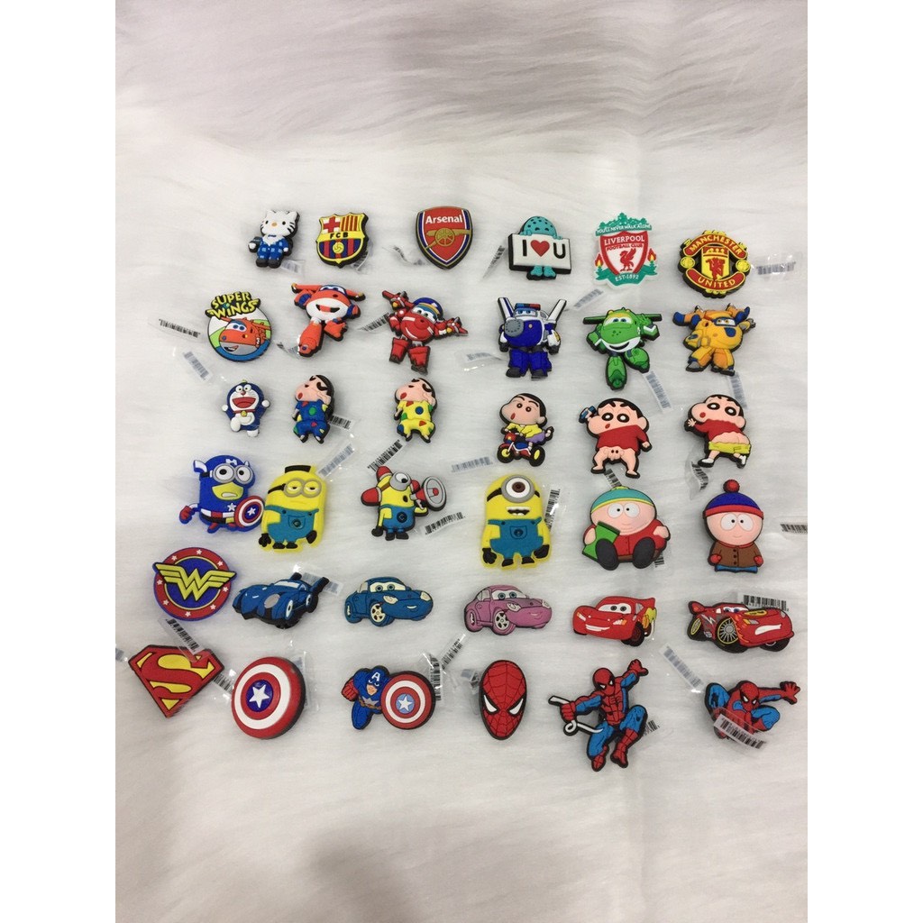 Sticker/Jibit/Charm Gắn Dép Crocs