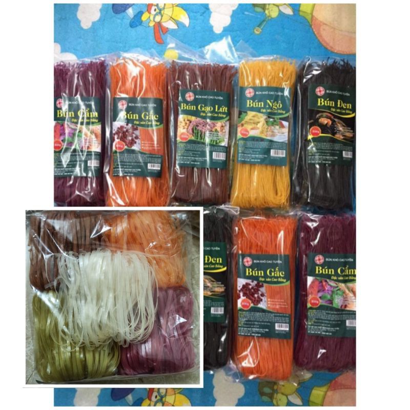 Mì Bún Ngô Gạo Lứt Siêu Ngon Đặc Biệt gói 500g eatclean,healthy.