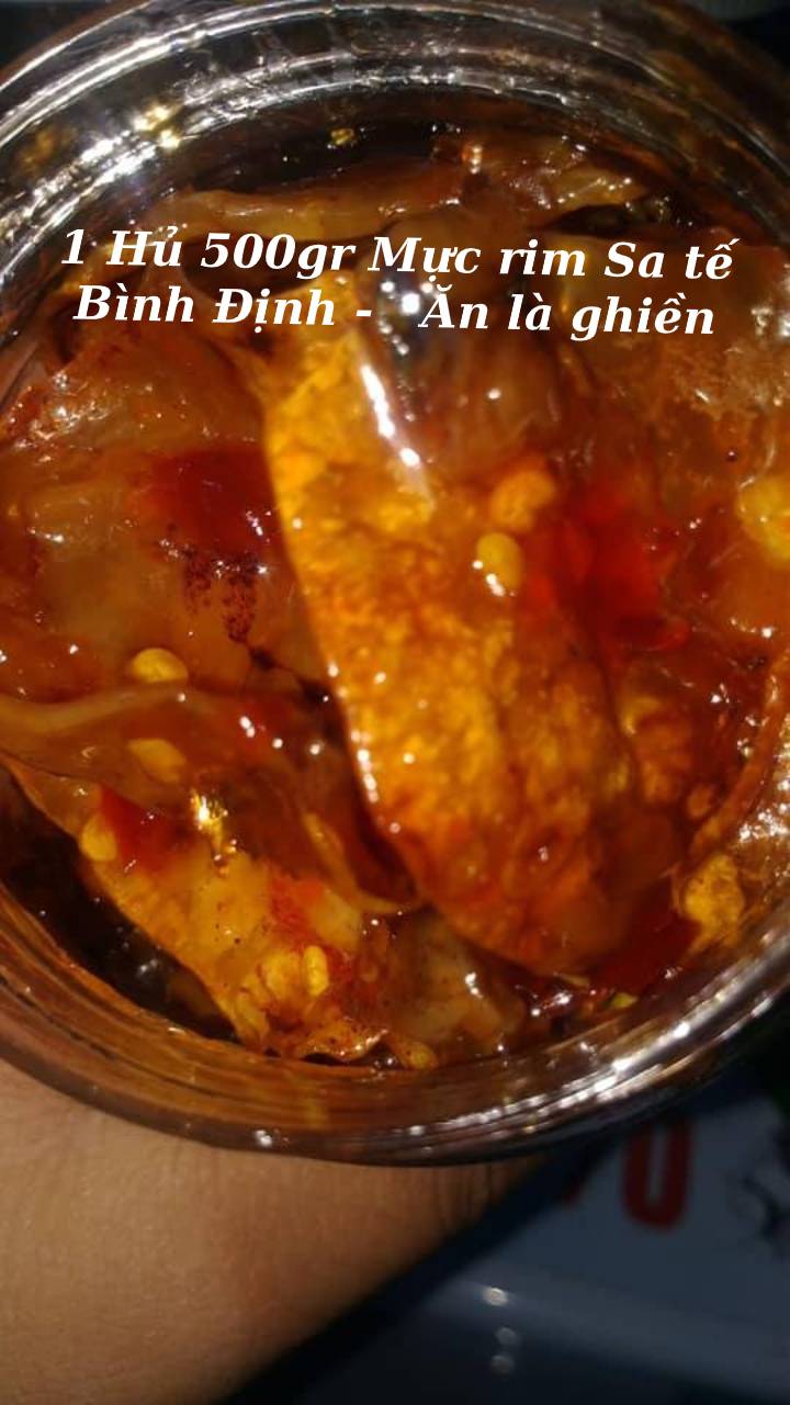 (MIỄN SHIP 18K) 500gr Mực rim sa tế Bình Định - Ăn là ghiền (Shop Na Gà)  -  Đồ Ăn vặt - Nhu yếu phẩm