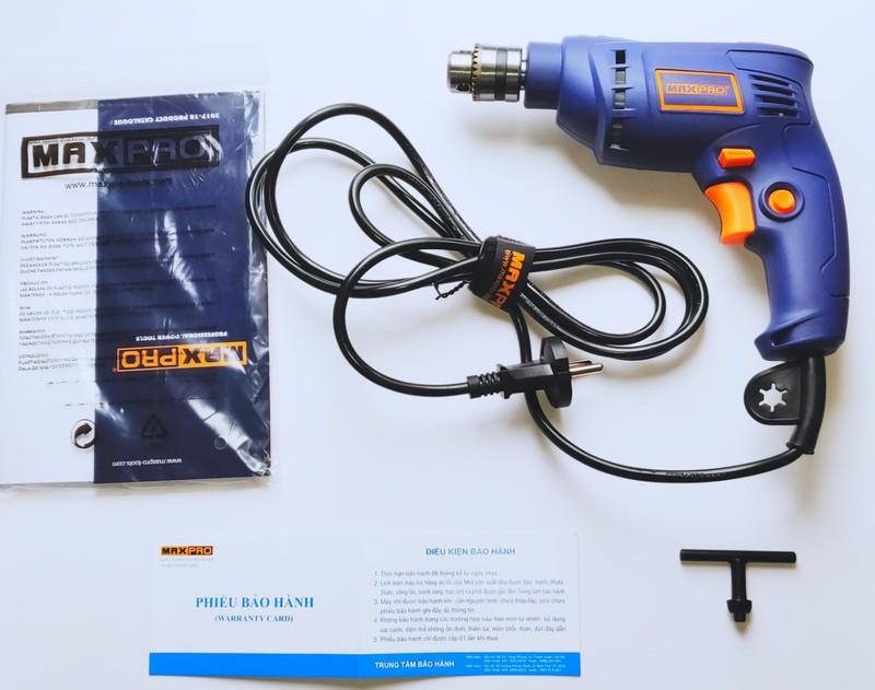 6.5mm máy khoan cầm tay 320w maxpro mped321v