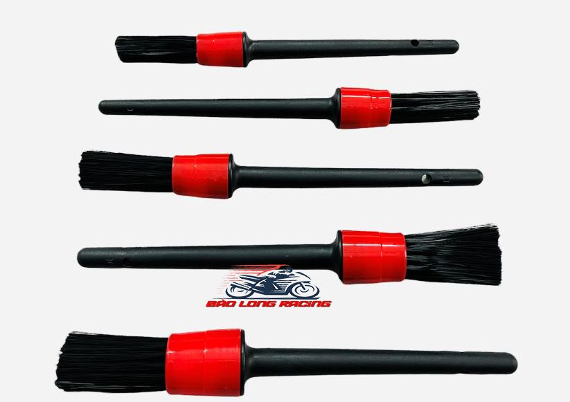 Bộ 5 Chổi Cọ Vệ Sinh Xe Ô Tô Đa Năng - Cọ Rửa Khoang Máy,Nội Thất (Có bán Lẻ ngẫu nhiên)