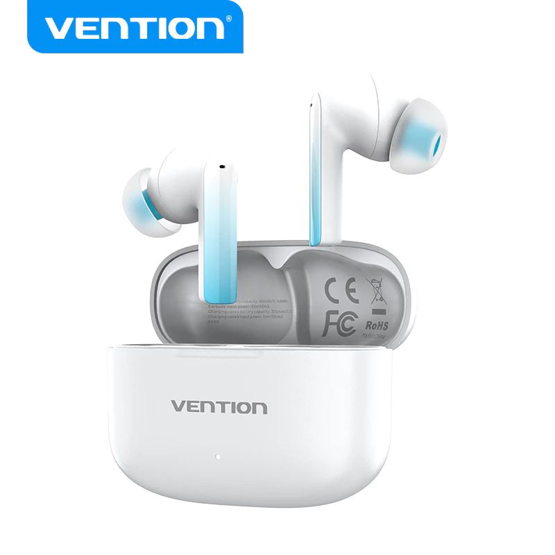 Tai Nghe Không Dây Vention Elf E04 TWS IPX5 Bluetooth 5.3 TWS HD Âm Thanh Nổi Thấp Kèm Mic