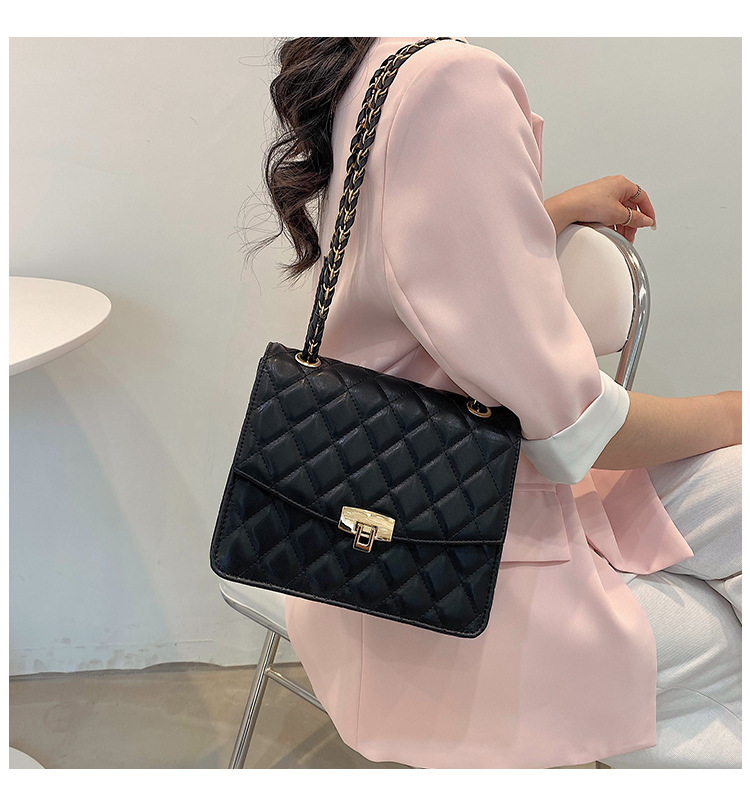 Túi xách nữ cnk M25 sang chảnh dáng hộp đeo kẹp nách phong cách hàn quốc 2021