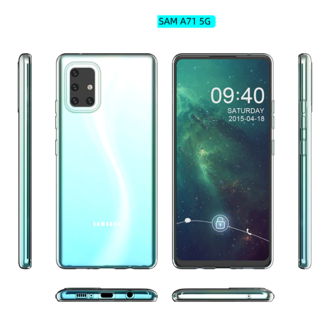 Ốp lưng dẻo trong suốt samsung a71