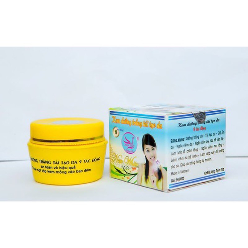 Kem new white 9 tác dụng hoa việt