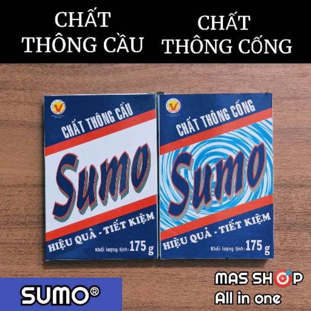 Chất thông cầu thông cống SUMO - Hàng Việt Nam chất lượng cao