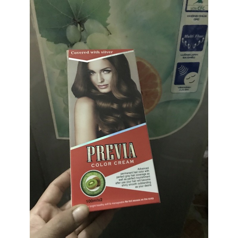 Thuốc nhuộm tóc phủ bạc previa