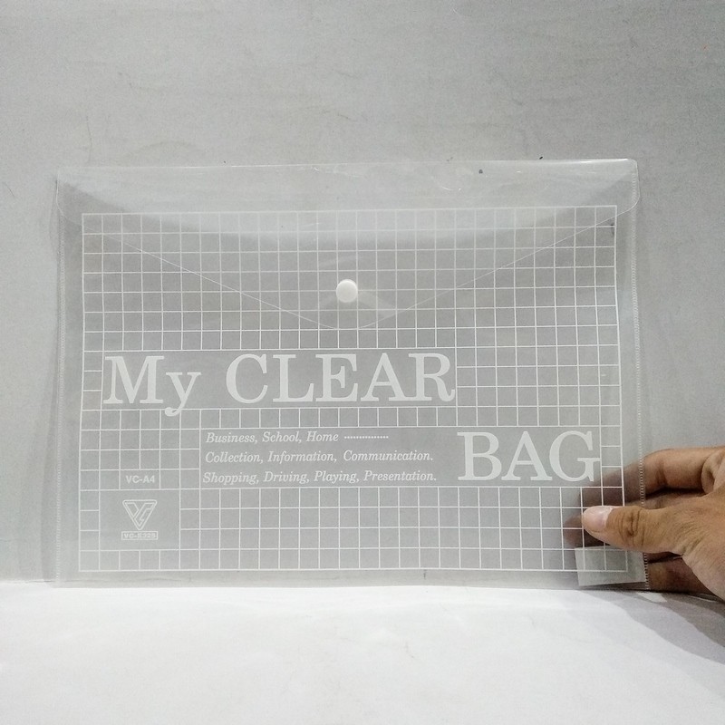 Bìa nút my clear a4