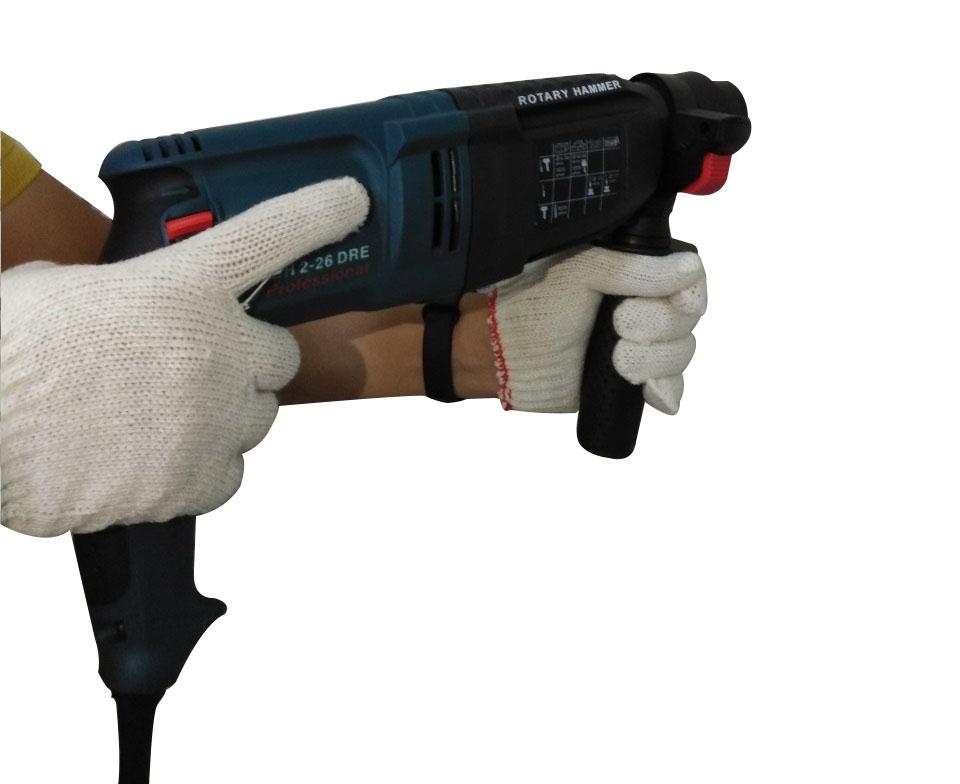 MÁY KHOAN ĐỤC BÊ TÔNG BA CHẾ ĐỘ BOC.GBH.226DRE CÔNG SUẤT 800W CAM KẾT RUỘT ĐỒNG 100- MÁY KHOAN BÊ TÔNG CHUYÊN DỤNG ĐẦU GÀI TỰ ĐỘNG 26 VALI NHỰA