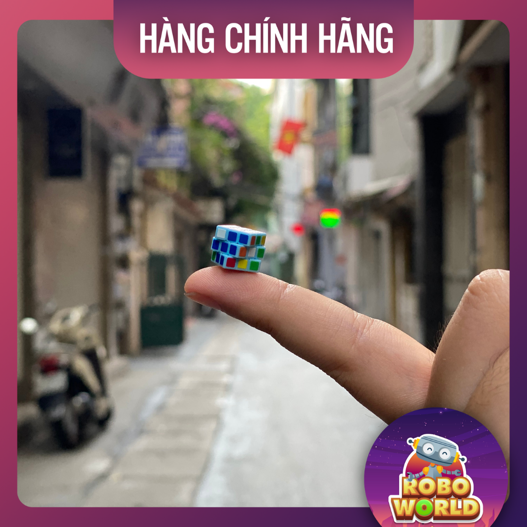 (Siêu độc) Rubik 3x3 1cm Nhỏ Nhất Thế Giới - Hàng Chính Hãng Chất Lượng Cao