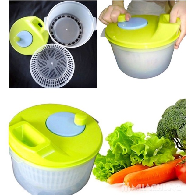 [Freeship] Bộ rổ quay rau nhỏ Duy Tân - No.275 - quay vắt sạch ráo nước khô luôn