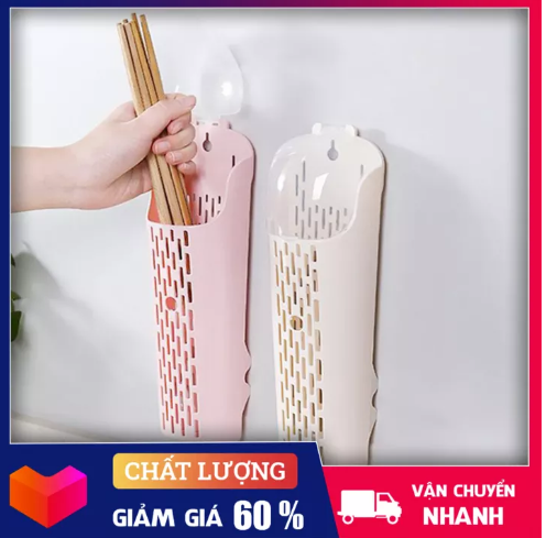Combo 2 Ống Cắm Đũa Thìa - Ống Cắm Muỗng Đũa, hộp nhựa đựng đũa thìa đa năng
