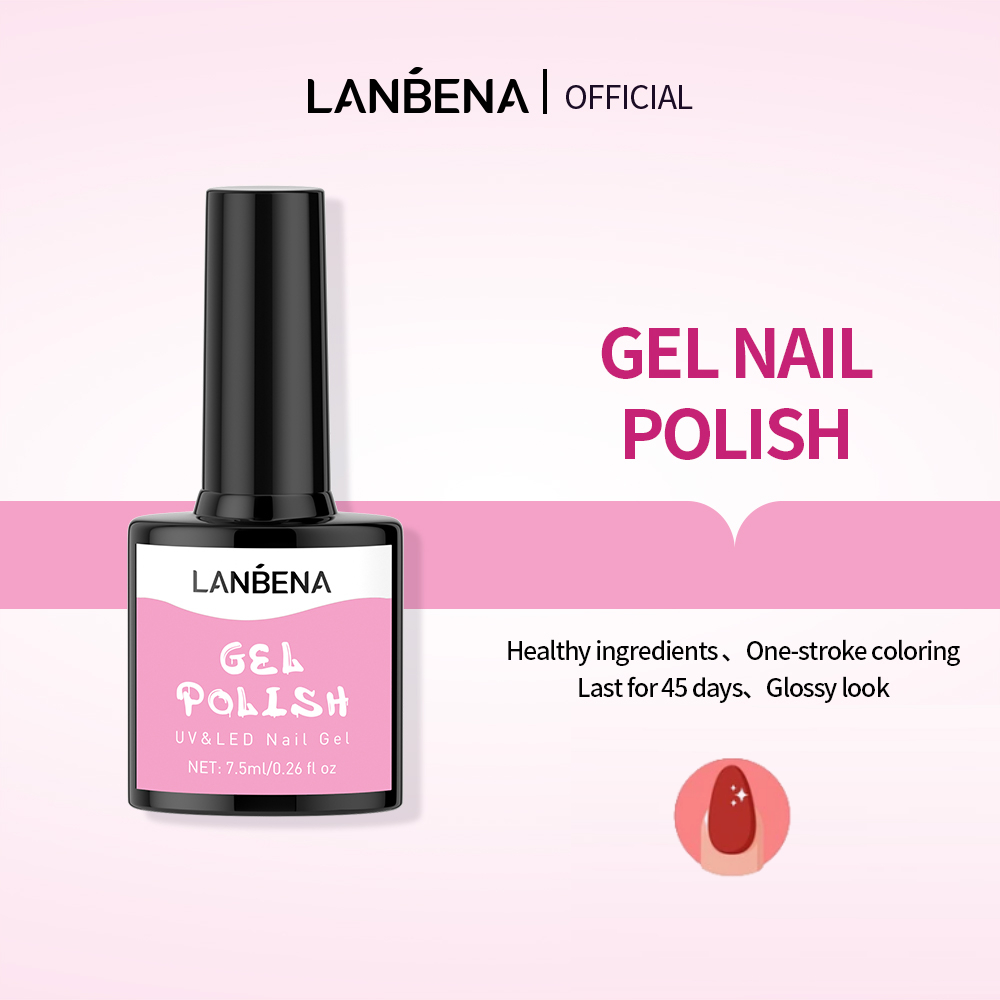 Gel sơn móng tay lanbena lâu trôi không phai màu 7.5ml