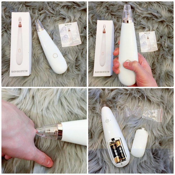 [HCM]Máy hút mụn black head detector cầm tay cực tiện lợi