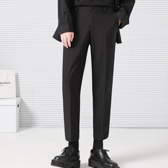 Quần baggy nam ống côn JBAGGY vải lụa hàn co giãn, không nhăn không xù loại quần tây âu Premium thời trang