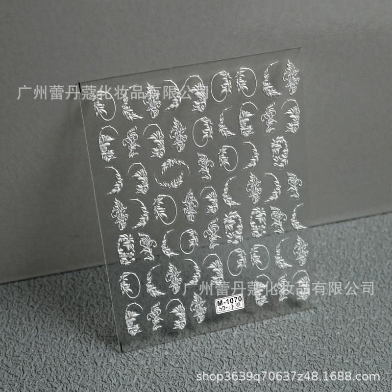 Sticker dán móng 5d mẫu mới - tgn937