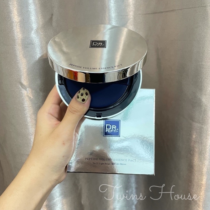 [Mã 1512FMCGSALE1 giảm 10  đơn 250K] Phấn Tươi Nước DR.PEPTI Volume Essence Pact