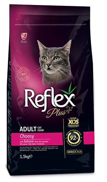 Thức ăn cho mèo Reflex Plus Adult Cat Food Choosy Salmon ( THỰC PHẨM CHUYÊN CHO MÈO KÉN ĂN )