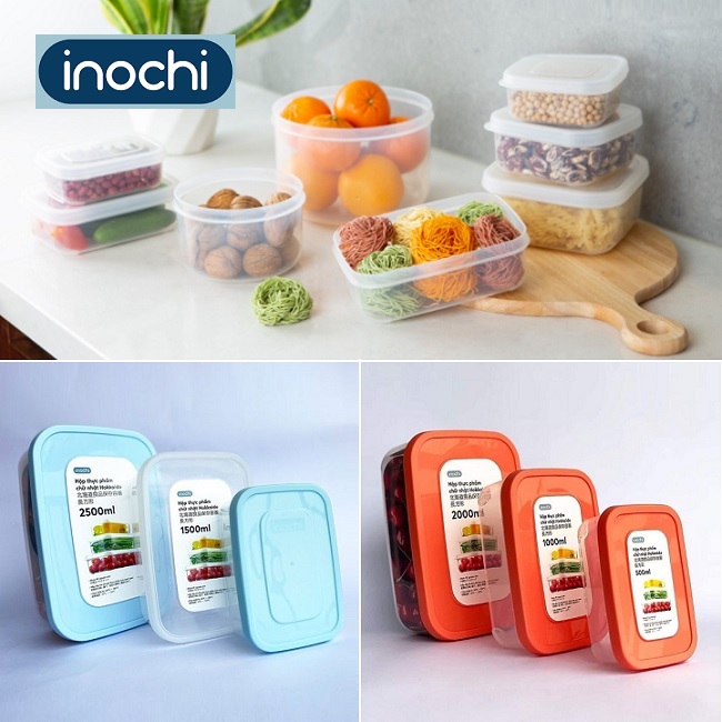 Hộp nhựa đựng thực phẩm inochi - hộp nhựa đựng thực phẩm