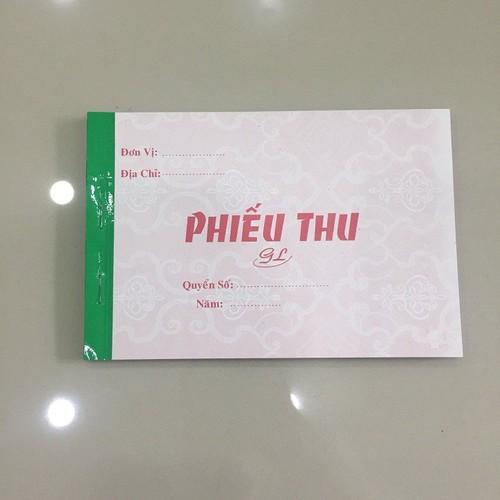 Combo 10 cuốn phiếu thu 2 liên - 13 x 19cm