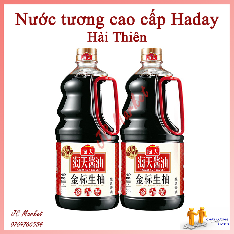 Nước tương cao cấp Hải Thiên- Haday bình 1.75 Lít
