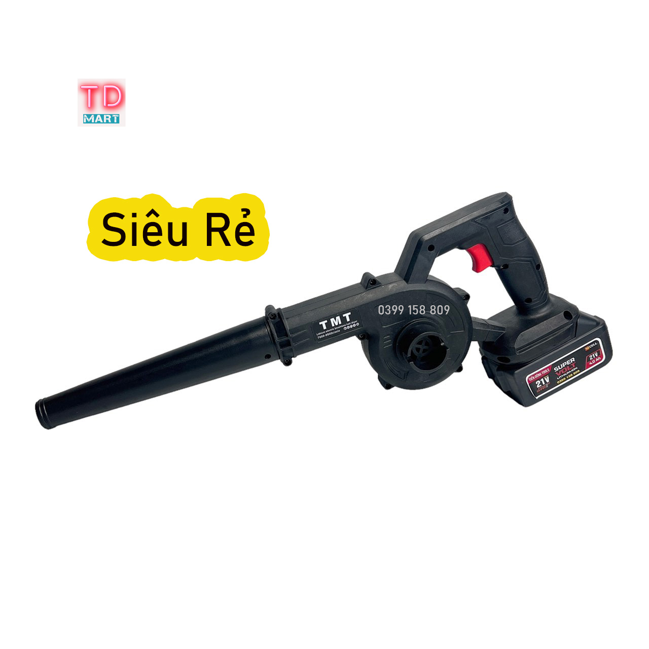 Thân Máy thổi bụi dùng pin TMT chân pin makita phổ thông