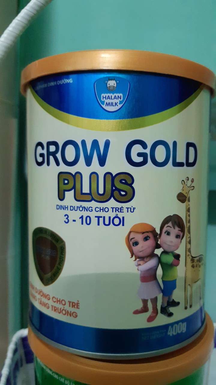 Sữa Grow gold plus 400g Halanmilk