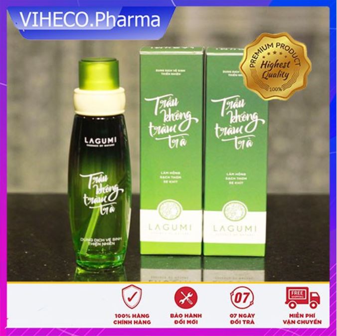 Dung dịch vệ sinh trầu không tràm trà lagumi