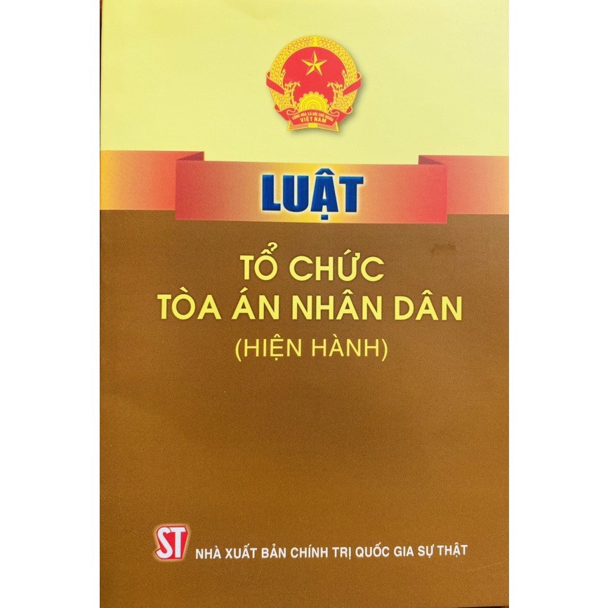 Luật tổ chức tòa án nhân dân