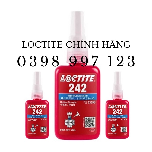 Keo khoá ren loctite 242 - 50ml