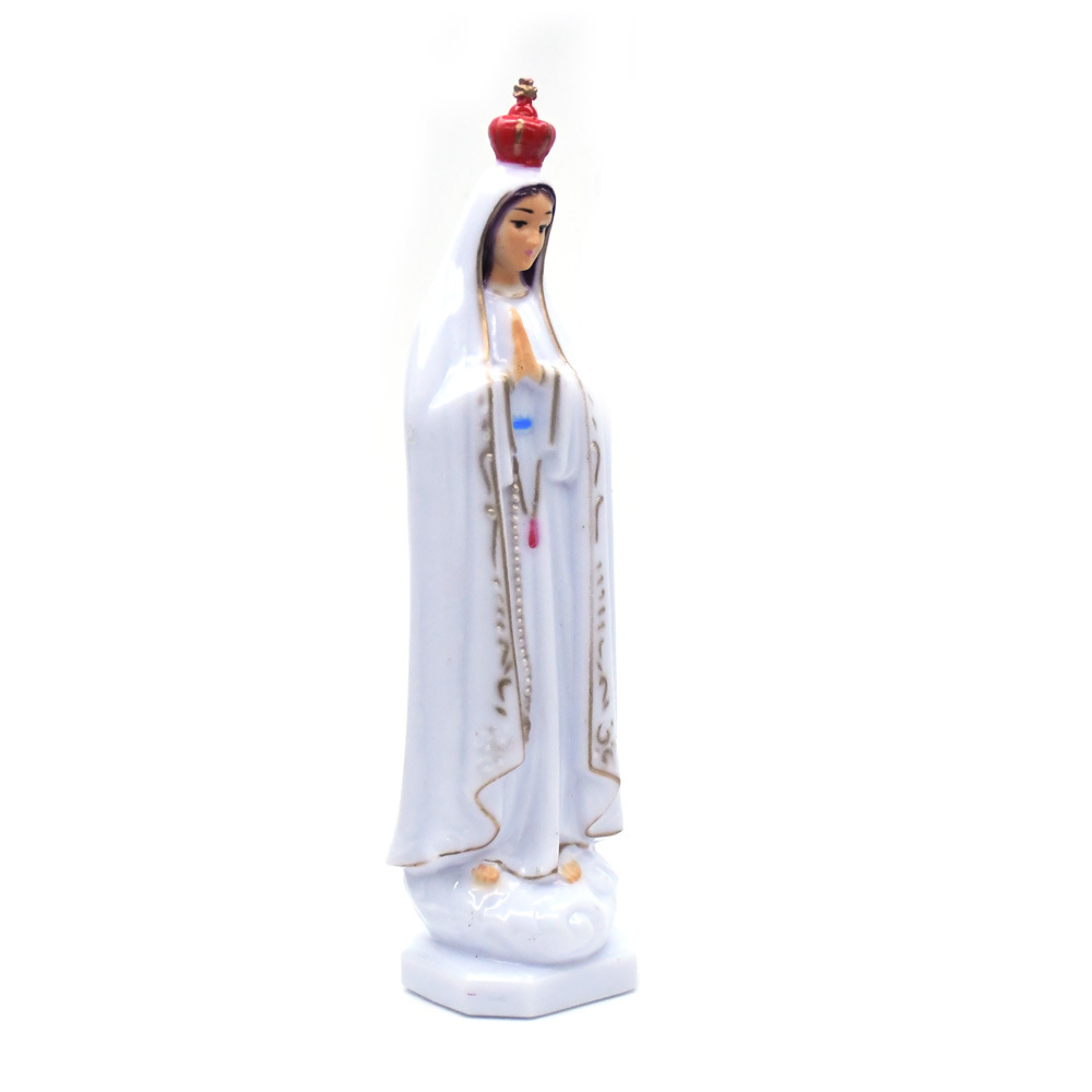 Tượng công giáo, tượng đức mẹ fatima 17 cm để bàn, để oto.