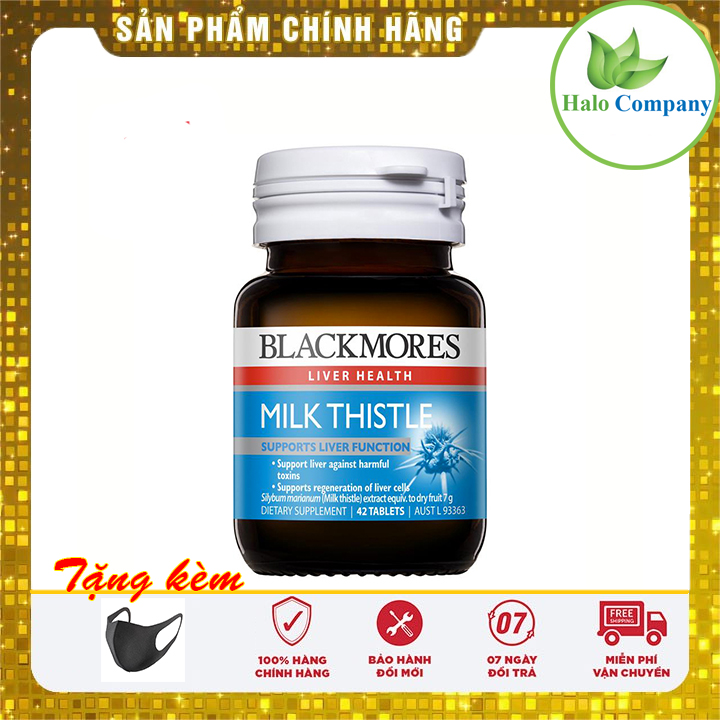 Giải Độc Gan Blackmores Milk Thistle 42v