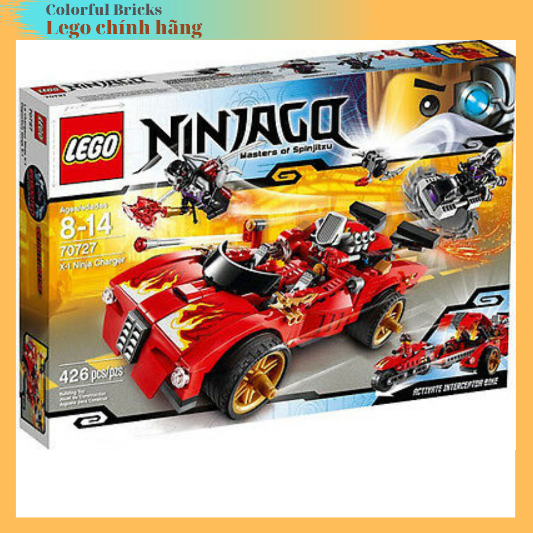 LEGO Ninjago 70727 - Xe đua Ninja X-1 - Chính hãng