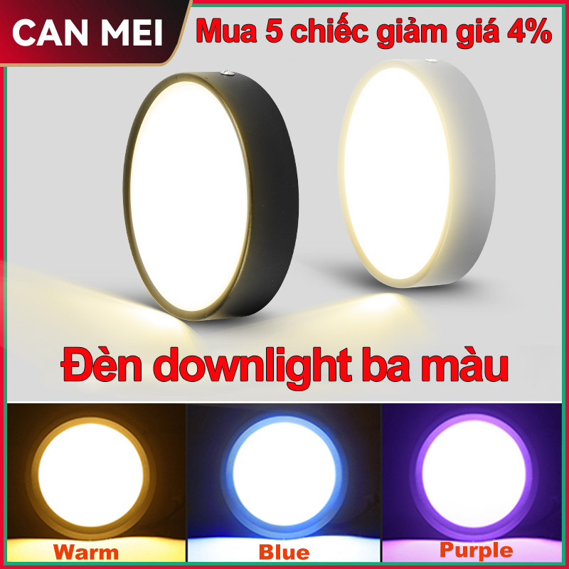 Đèn LED Âm Trần 220V265V Đèn Led Âm Trần Gắn Bề Mặt Đèn Âm Trần 5W 10W 15W 25W Đèn Trần Đèn Chiếu Sáng Chiếu Sáng Trong Nhà Hình Tròn Bằng Nhôm Cho Đèn Trần Nhà LED