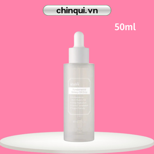 Tinh Dầu Dưỡng Ẩm Klairs Fundamental Watery Oil Drop 50ml Fundamental Watery Oil Drop