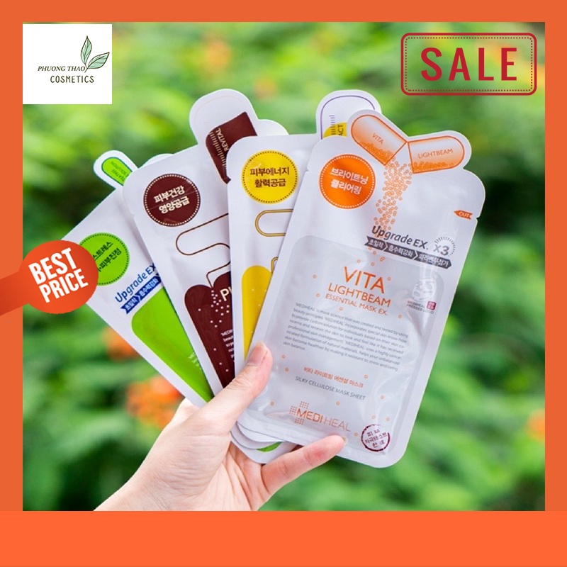 Mặt nạ giấy mediheal đủ các màu