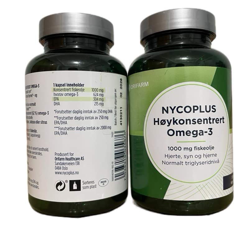 Dầu Nycoplus Nauy - Hộp 90 viên