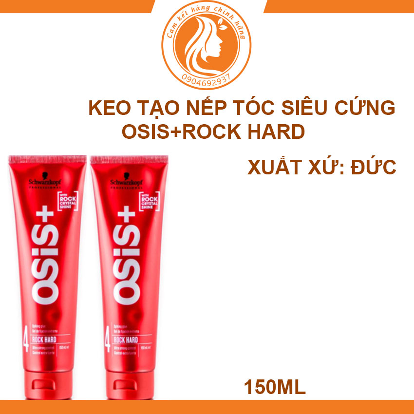Kem tạo nếp tóc siêu cứng Rock Hard Osis