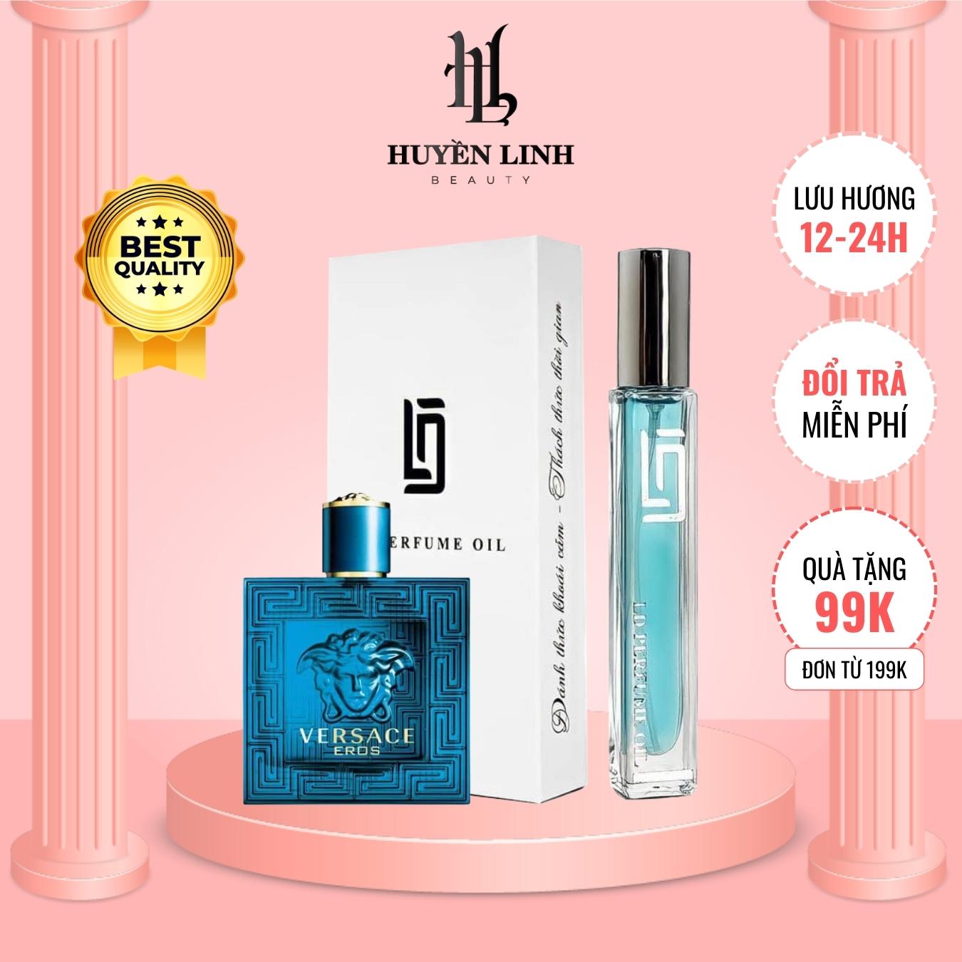 Ld11 nước hoa nam versace eros 12ml - ld perfume oil thơm lâu, hương thơm nam tính, gợi cảm, thu hút - huyenlinh beauty