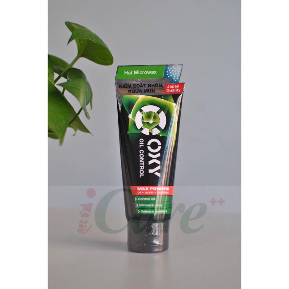 Sữa rửa mặt kiểm soát nhờn dành cho nam oxy oil control 100g