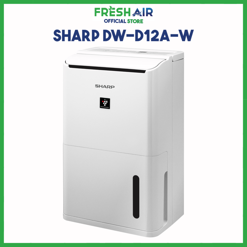 Máy tạo ion và hút ẩm sharp dw-d12a-w